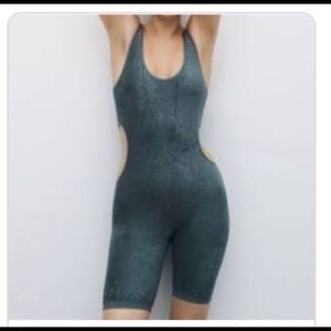 Zara seamless jumpsuit size xs-s